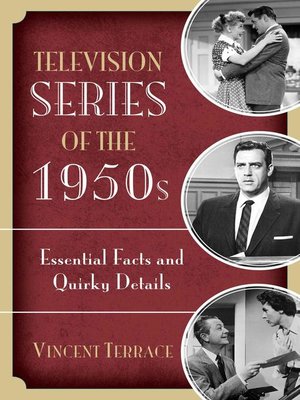 cover image of Television Series of the 1950s